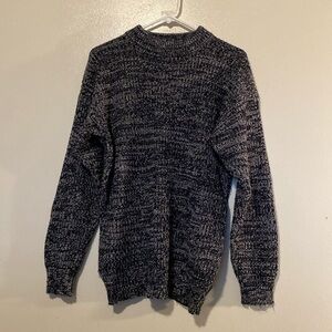 Playboy vintage Special Edition black grey  neck knitted Acrylic sweater